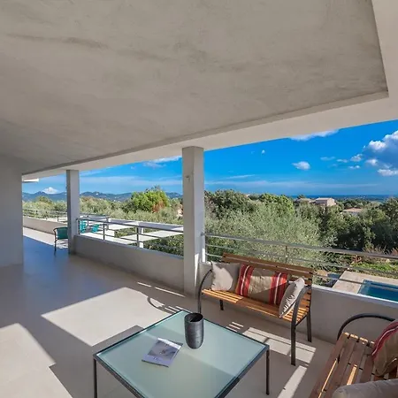 Βίλα Bianca 350m2, 5 Suites, Sea View Pool Πόρτο Βέκιο